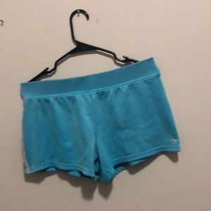 Light blue active shorts